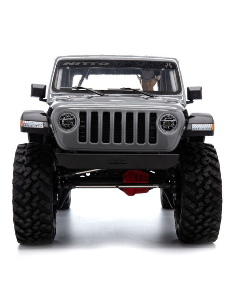 1-10 SCX10 III Jeep JLU Wrangler 4X4 RTR Brushed Rock Crawler Gray