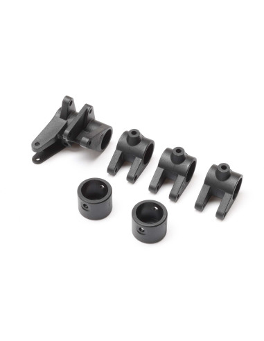 Axle Tube Link Mount Set & Cap: 1-10 SCX10 PRO
