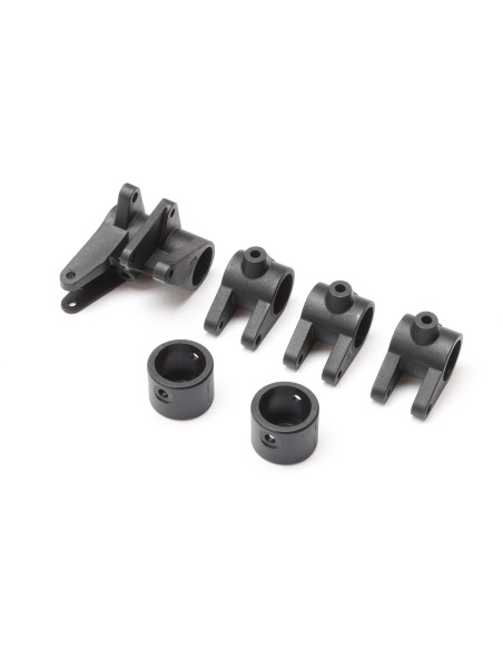 Axle Tube Link Mount Set & Cap: 1-10 SCX10 PRO