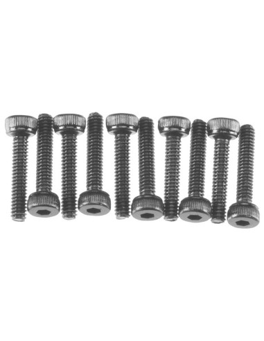 Cap Head M2x10mm Black Oxide (10)