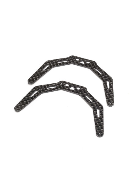 Chassis Side Plates  Carbon Fiber (2): AX24
