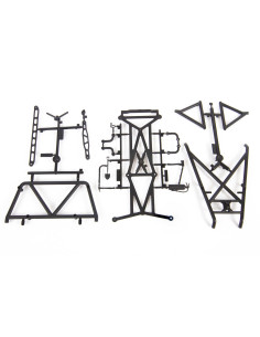 Drop Bed Roll Cage Set: UMG...