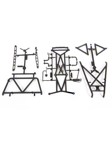 Drop Bed Roll Cage Set: UMG 6x6