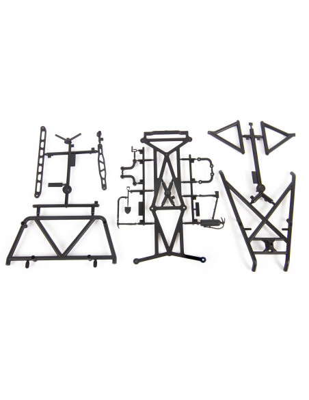 Drop Bed Roll Cage Set: UMG 6x6