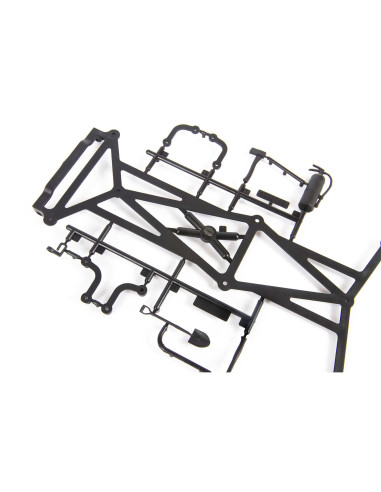 Drop Bed Roll Cage Set: UMG 6x6