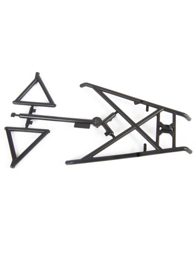 Drop Bed Roll Cage Set: UMG 6x6