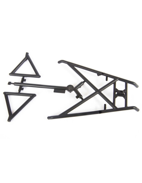 Drop Bed Roll Cage Set: UMG 6x6