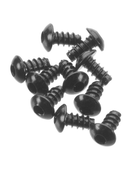 Hex Socket Button Head M3x6mm Black (10)