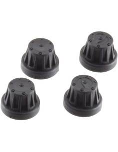 Hub Cover Set Black (4)