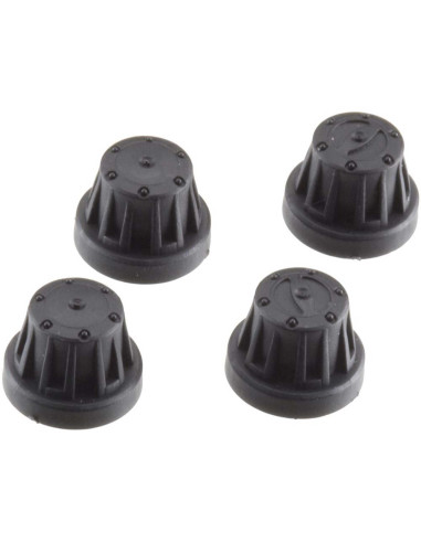 Hub Cover Set Black (4)