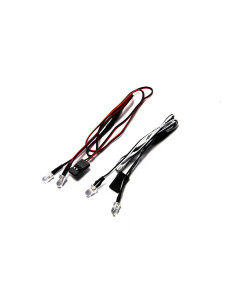 LED Light Set  White-Red:...