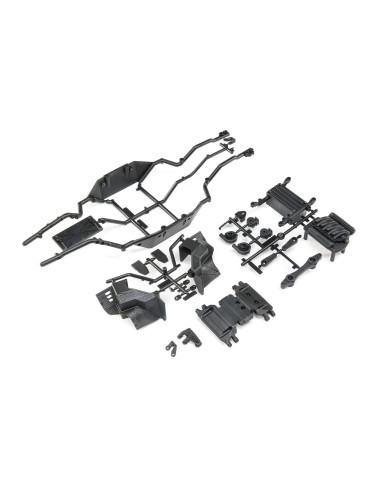 Lower Rail Skid Plate Battery Tray: Wraith 1.9