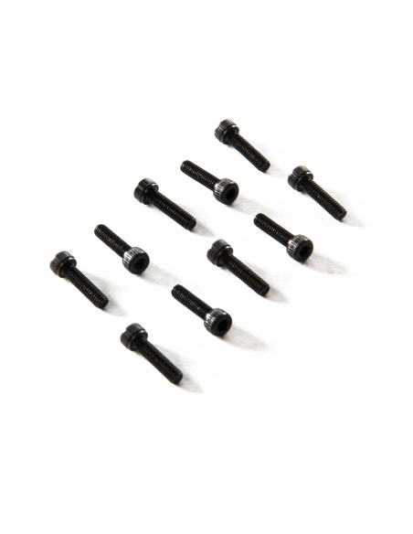 M2.6x10mm Cap Head (Black) (10pcs)