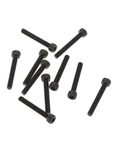 M2.6x18mm Cap Head Screw Black (10)
