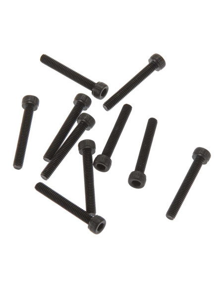 M2.6x18mm Cap Head Screw Black (10)