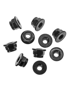 Nylon Locknut M4 Black (10)