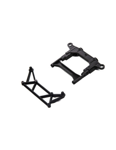 Rear Chassis Brace Bumper Body Mount: SCX10 III