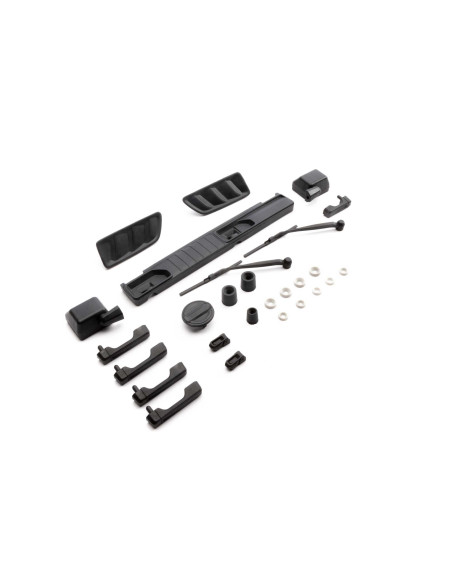 SCX6: Jeep JLU Exterior Detail Parts