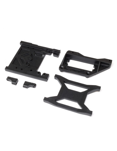 Servo & Winch Mount  Chassis Brace: 1-10 SCX10 PRO