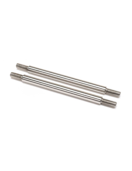 Stainless Steel M4 x 5mm x 77.4mm Link (2): 1-10 SCX10 PRO