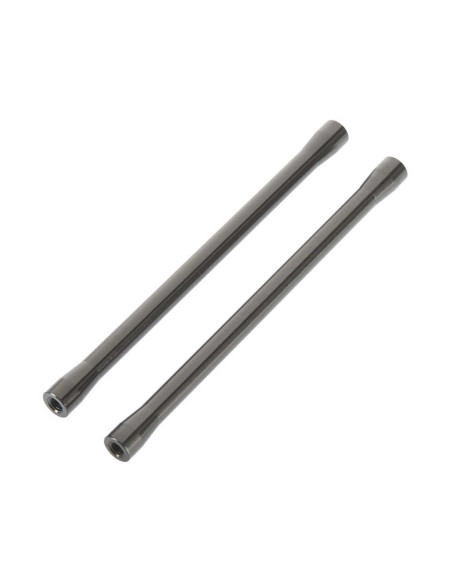Threaded Alum Link 7.5x107mm Gray (2)
