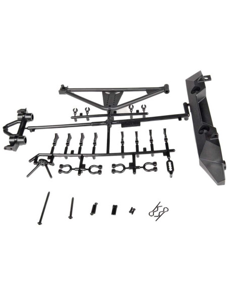 Rear Bumper Tire Carrier SCX10 Poison Spyder JK