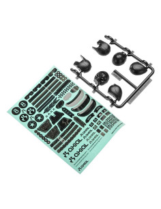 Helmet Set Black Yeti