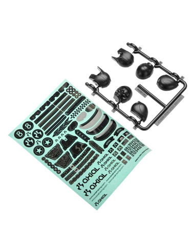 Helmet Set Black Yeti