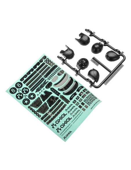 Helmet Set Black Yeti