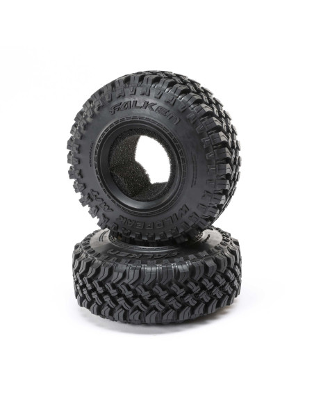 1.9 Falken WILDPEAK M-T 4.19" R35 Tires with Inserts (2)