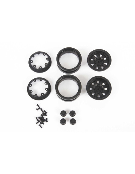 1.9 Raceline Monster Beadlock Wheels  Black (2)