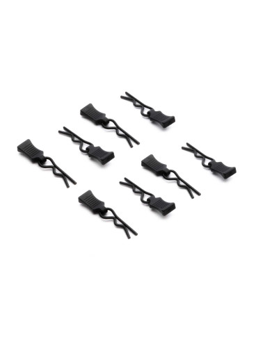 6mm Body Clip with Tabs (8)