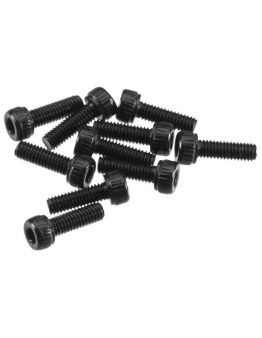 Cap Head 2.6x8mm Black (10)