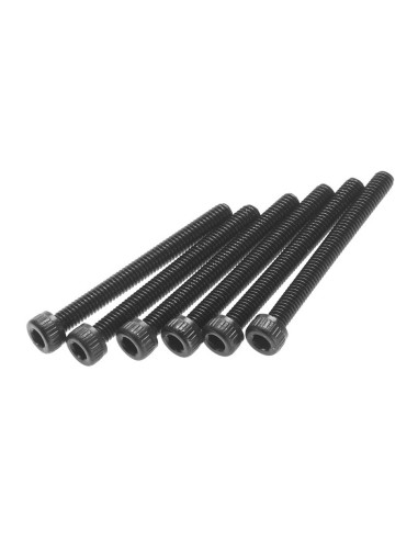 Cap Head M2.6x25mm  Black (6)