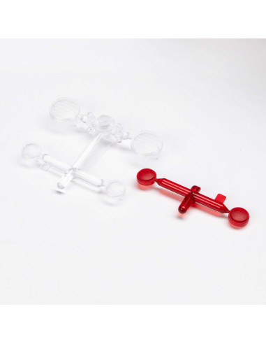 Headlight  Taillight Lens Set CJ-7: SCX10 III