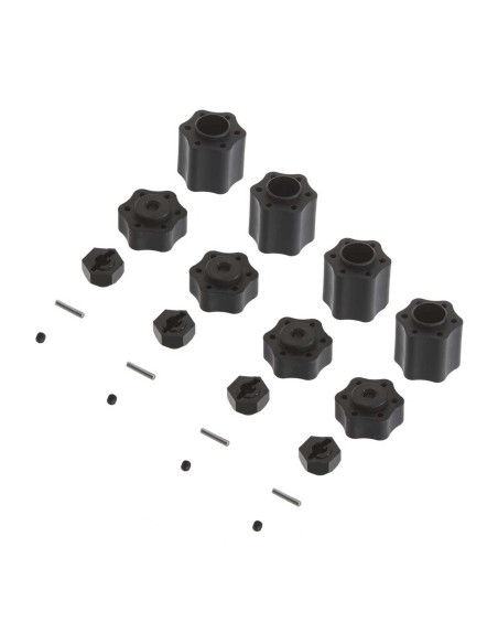Hex Hub Conv Set (12mm)(4pcs) 9026 Wraith