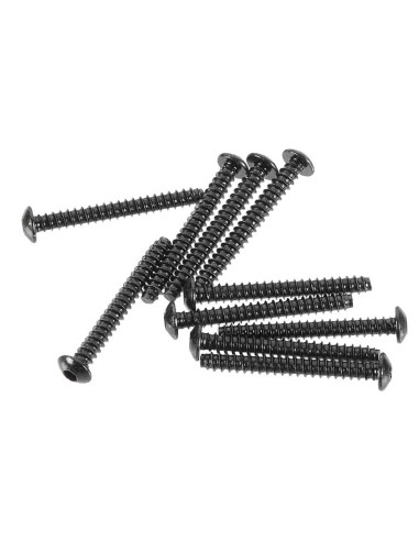 Hex Socket Tapping Button Head Black M3x25mm(10)