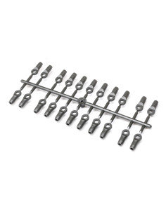 M4 Straight Rod End: 1-10...