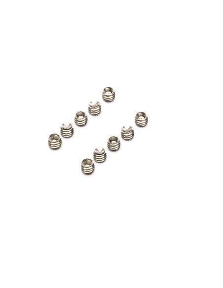 M4 x 3mm  Cup Point Set Screw (10)