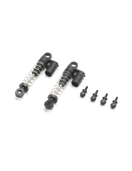 Rear Shock Set  0.4mm Spring: SCX24 Jeep JT Gladiator
