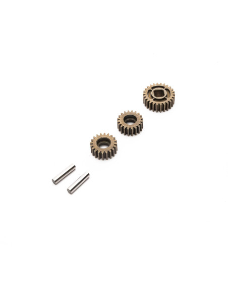 SCX6: Idler & Output Gear-Shaft Set