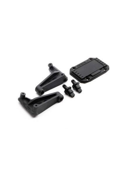 SCX6: Jeep JLU Body Mount Set  Rear