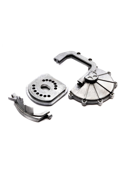 SCX6: Motor Plate & Clamp