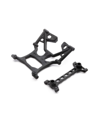 SCX6: Rear Chassis & Shock Tower Brace