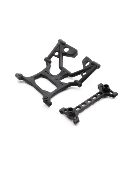 SCX6: Rear Chassis & Shock Tower Brace