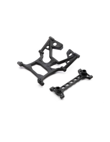 SCX6: Rear Chassis & Shock Tower Brace