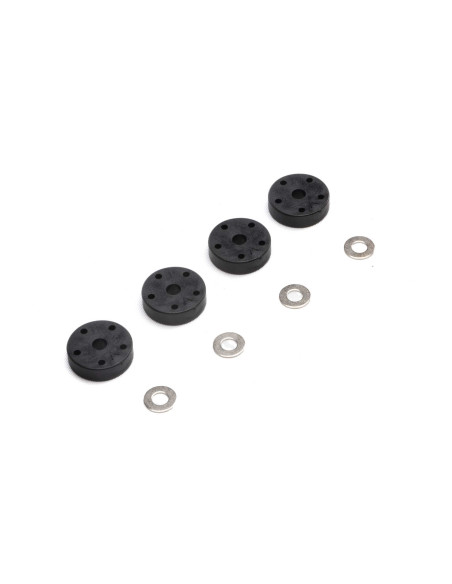 SCX6: Shock Piston & Shim Set (4)
