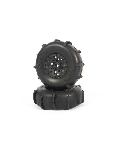 ST28 Front Razor  Rear Paddle Tire and Wheel...