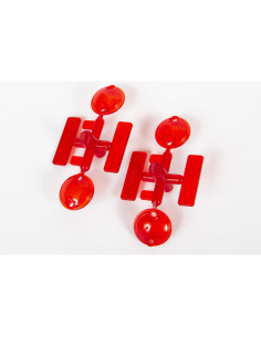 Tail Light Lens  Red (2...