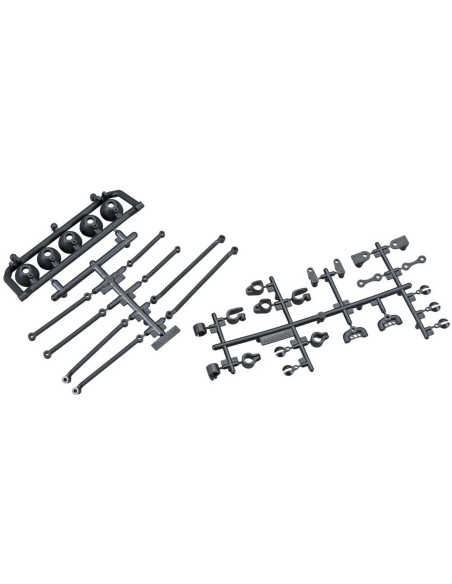 Univ Mount 5 Bucket Light Bar Black